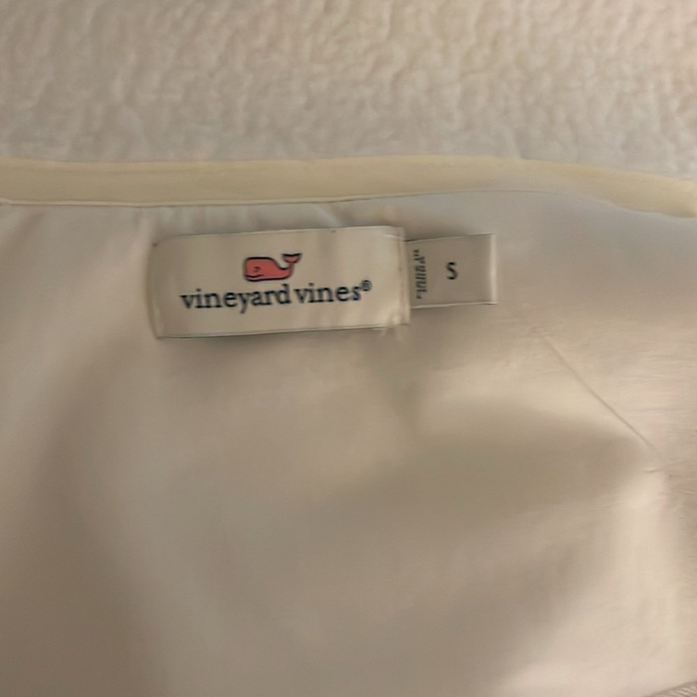 Vineyard Vines white and grey vest-Small - Picture 4 of 4